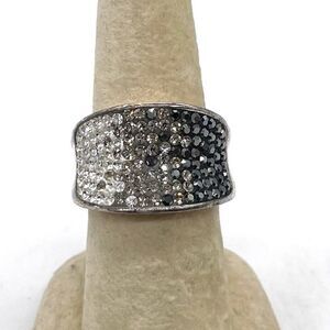 Vintage JCM Brass, Malaysia Crystal, Vintage Designer JCM Beautiful Crystal